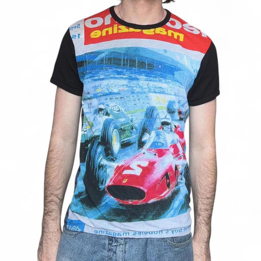 CUSTO BARCELONA RARE NASCAR SHIRT